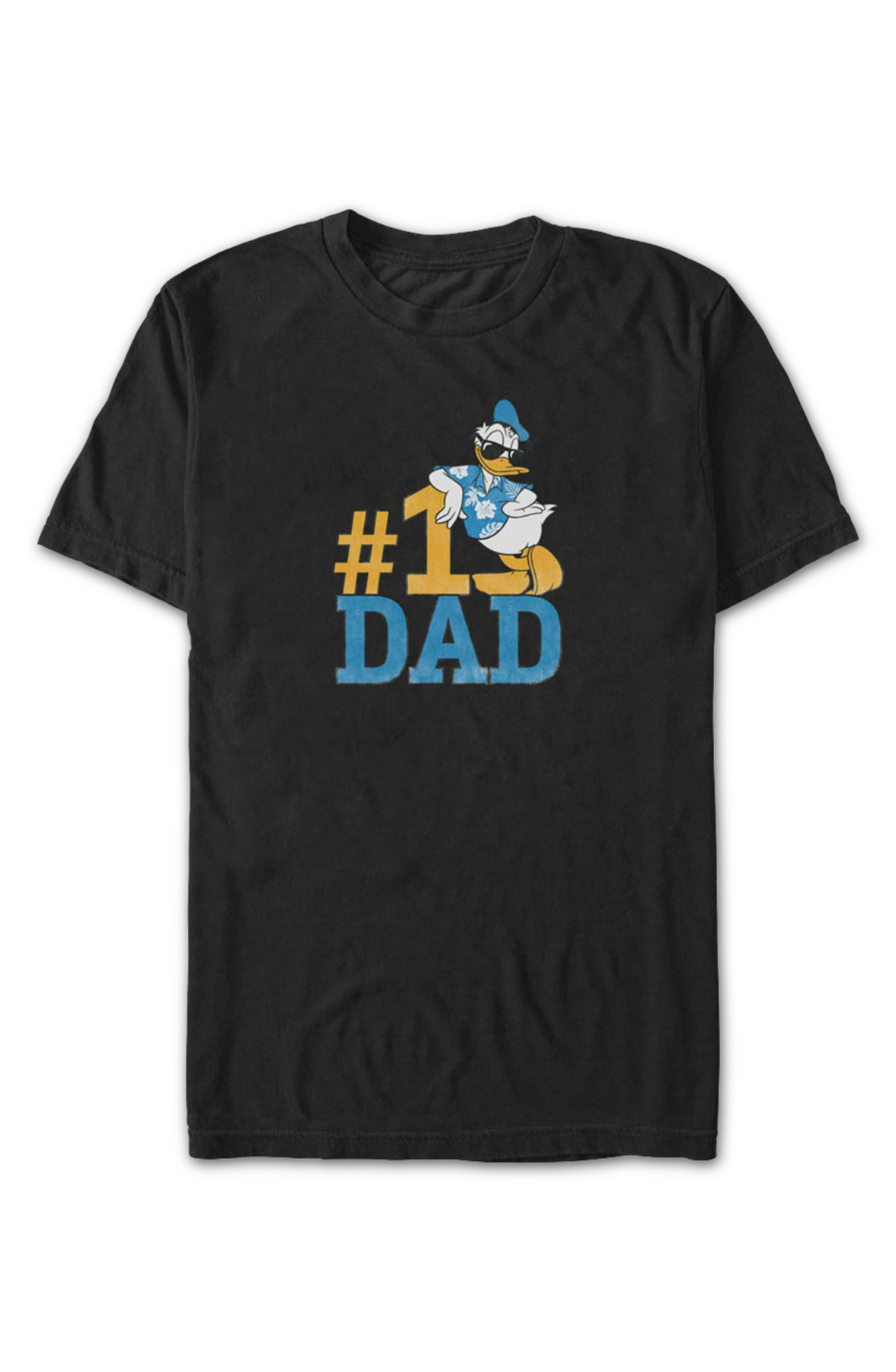 #1 Dad Donald Duck Disney T-Shirt