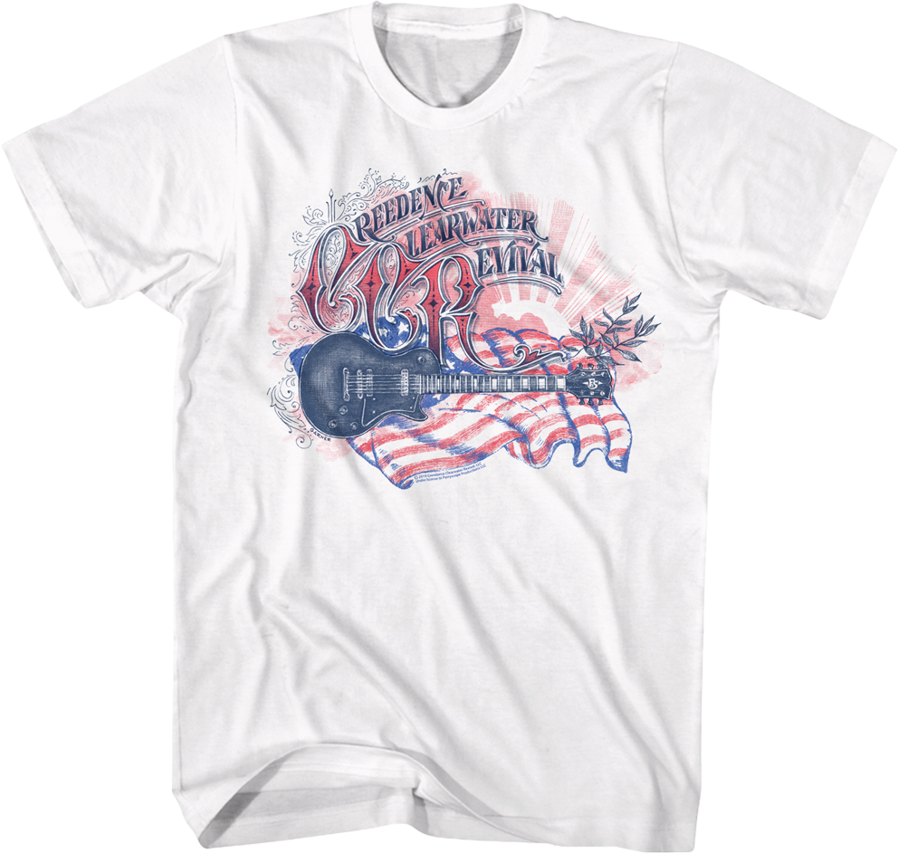 American Rock Creedence Clearwater Revival T-Shirt