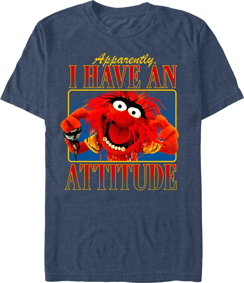 Apparently, I Have An Attitude Muppets T-Shirt