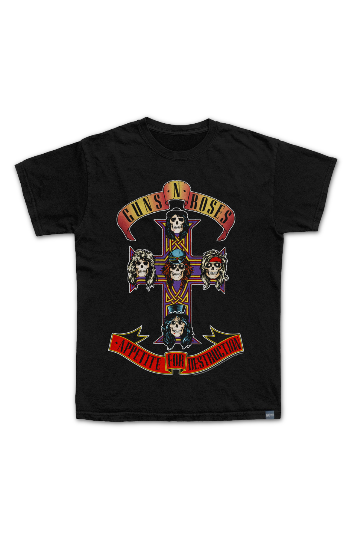 Made In USA Appetite For Destruction Guns N' Roses T-Shirt