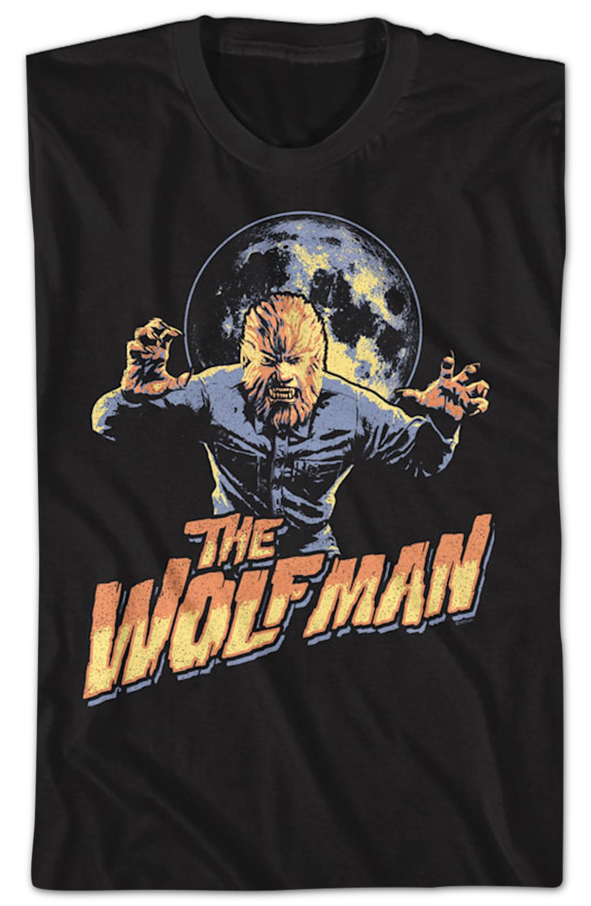 Attack Pose Wolf Man T-Shirt