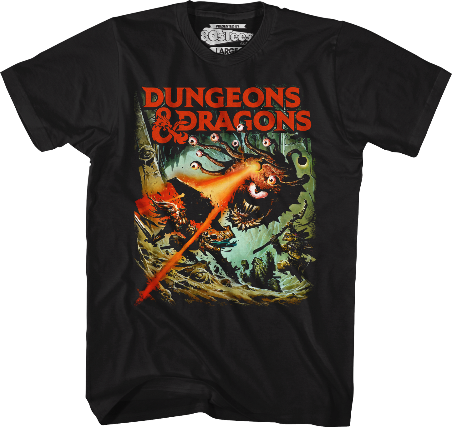 Beholder Battle Dungeons & Dragons T-Shirt