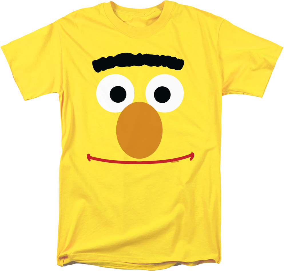 Bert Face Sesame Street T-Shirt
