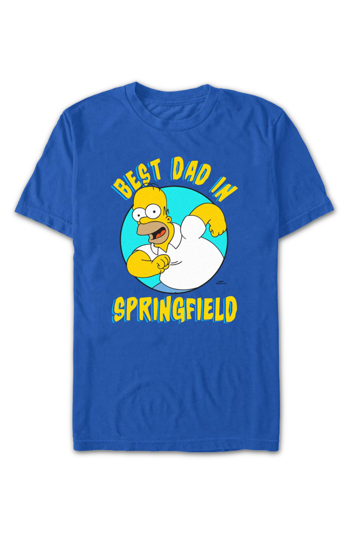 Best Dad In Springfield Simpsons T-Shirt