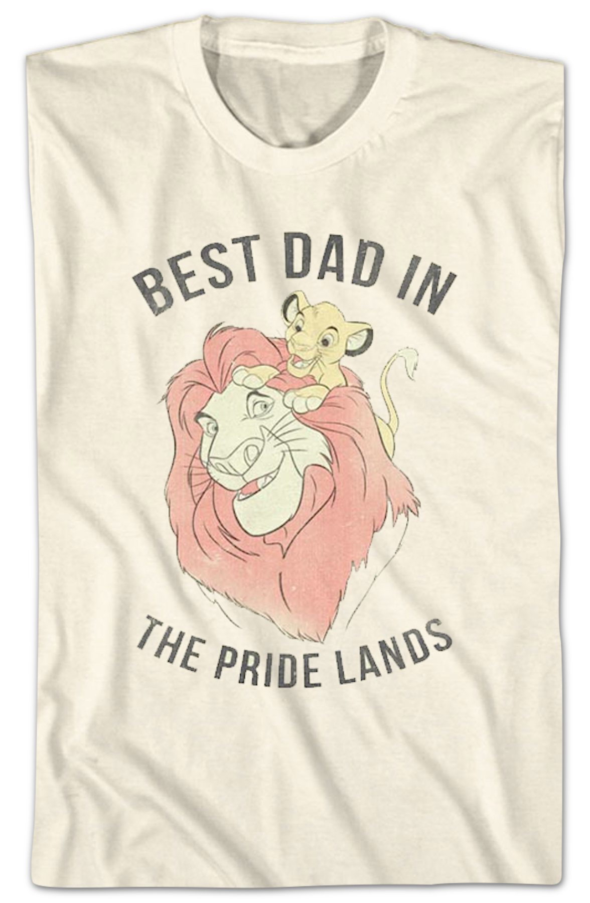 Best Dad In The Pride Lands Lion King Disney T-Shirt