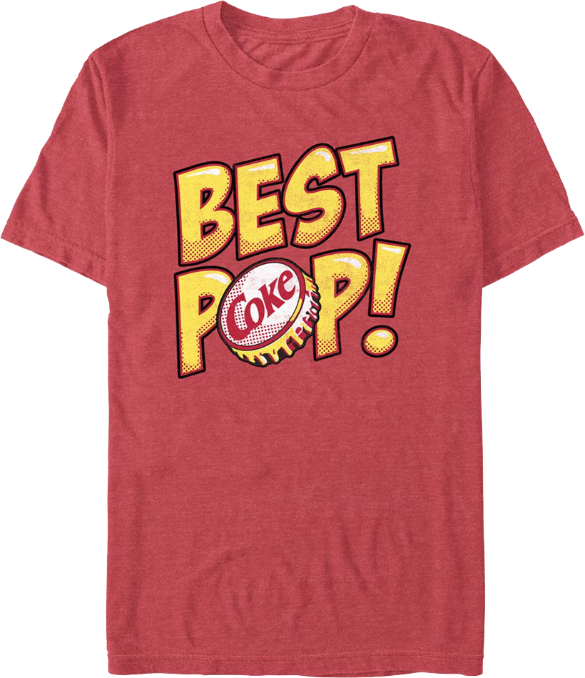 Best Pop Father's Day Coca-Cola T-Shirt