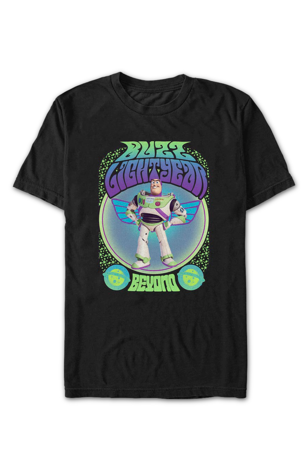 Beyond Psychedelic Buzz Lightyear Toy Story T-Shirt