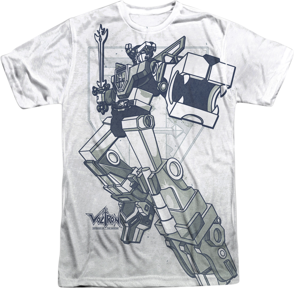 Big Print Voltron T-Shirt