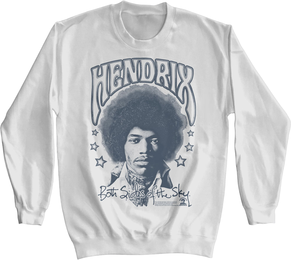 Both Sides of the Sky Jimi Hendrix Sweatshirt