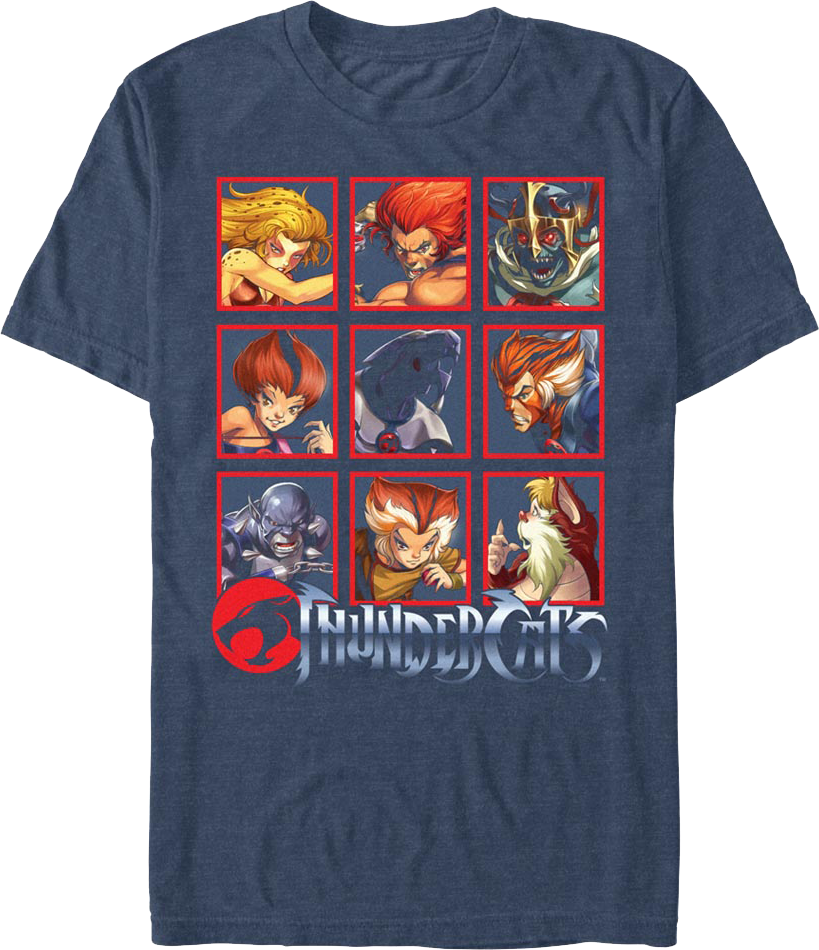 Character Squares ThunderCats T-Shirt