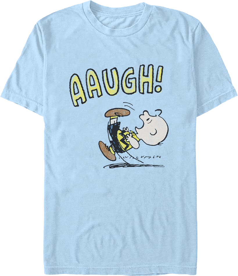 Charlie Brown Football Fail Peanuts T-Shirt
