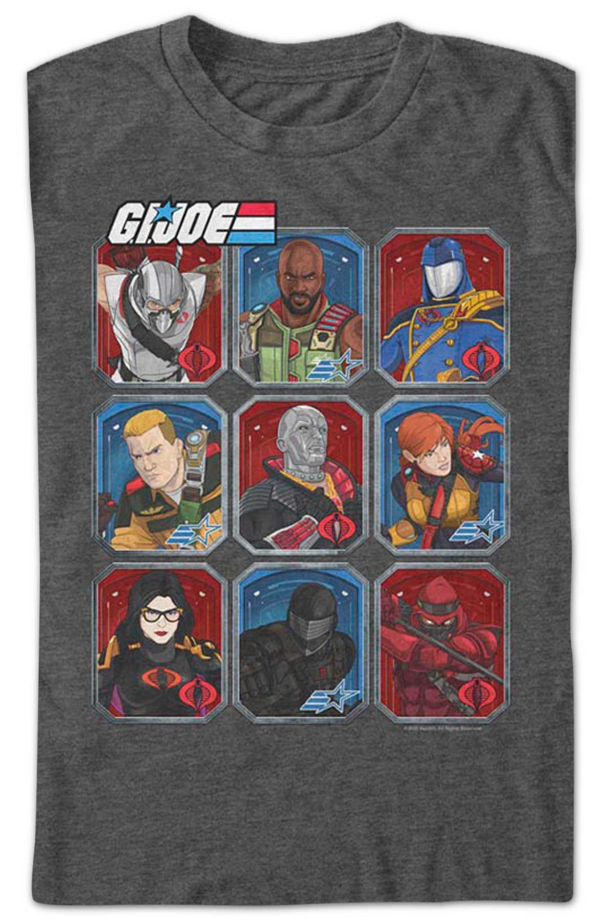 Cobra And Joes Collage GI Joe T-Shirt
