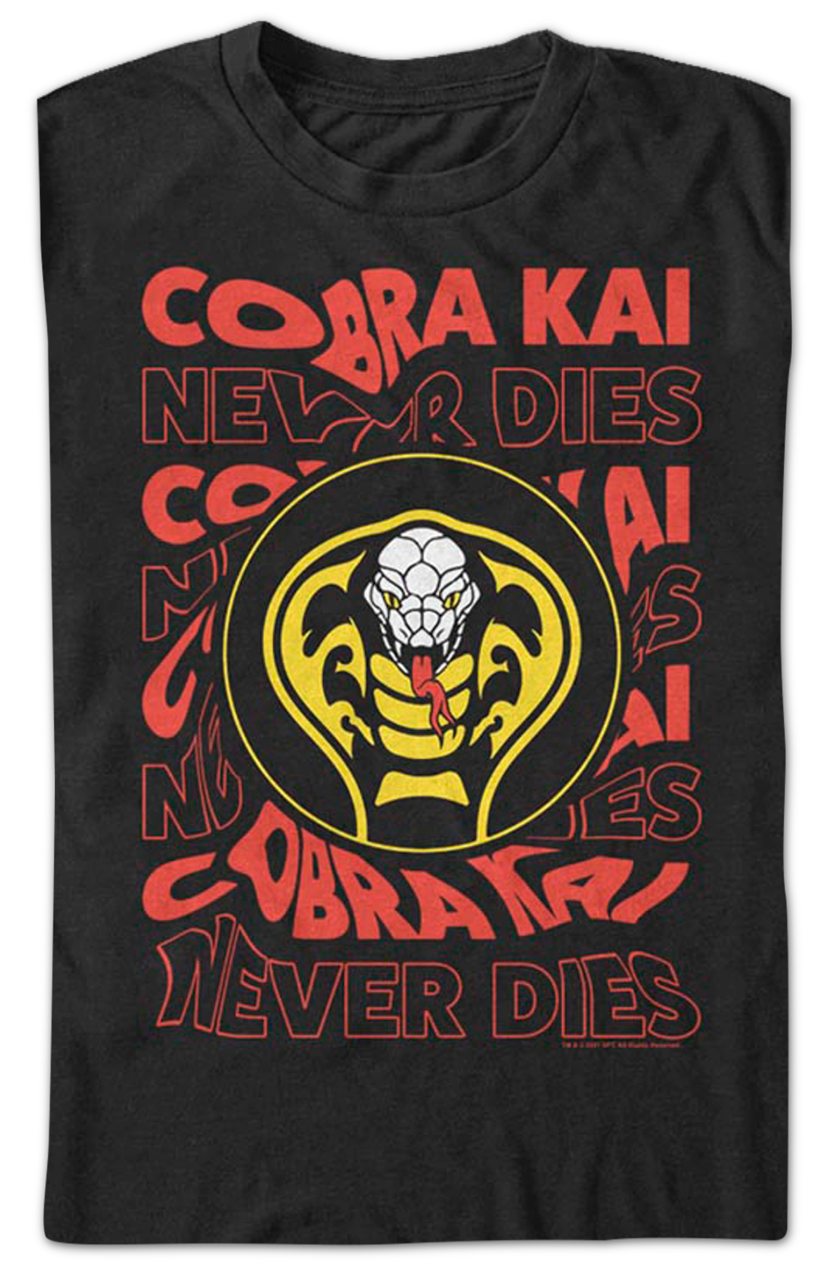 Cobra Kai Never Dies T-Shirt
