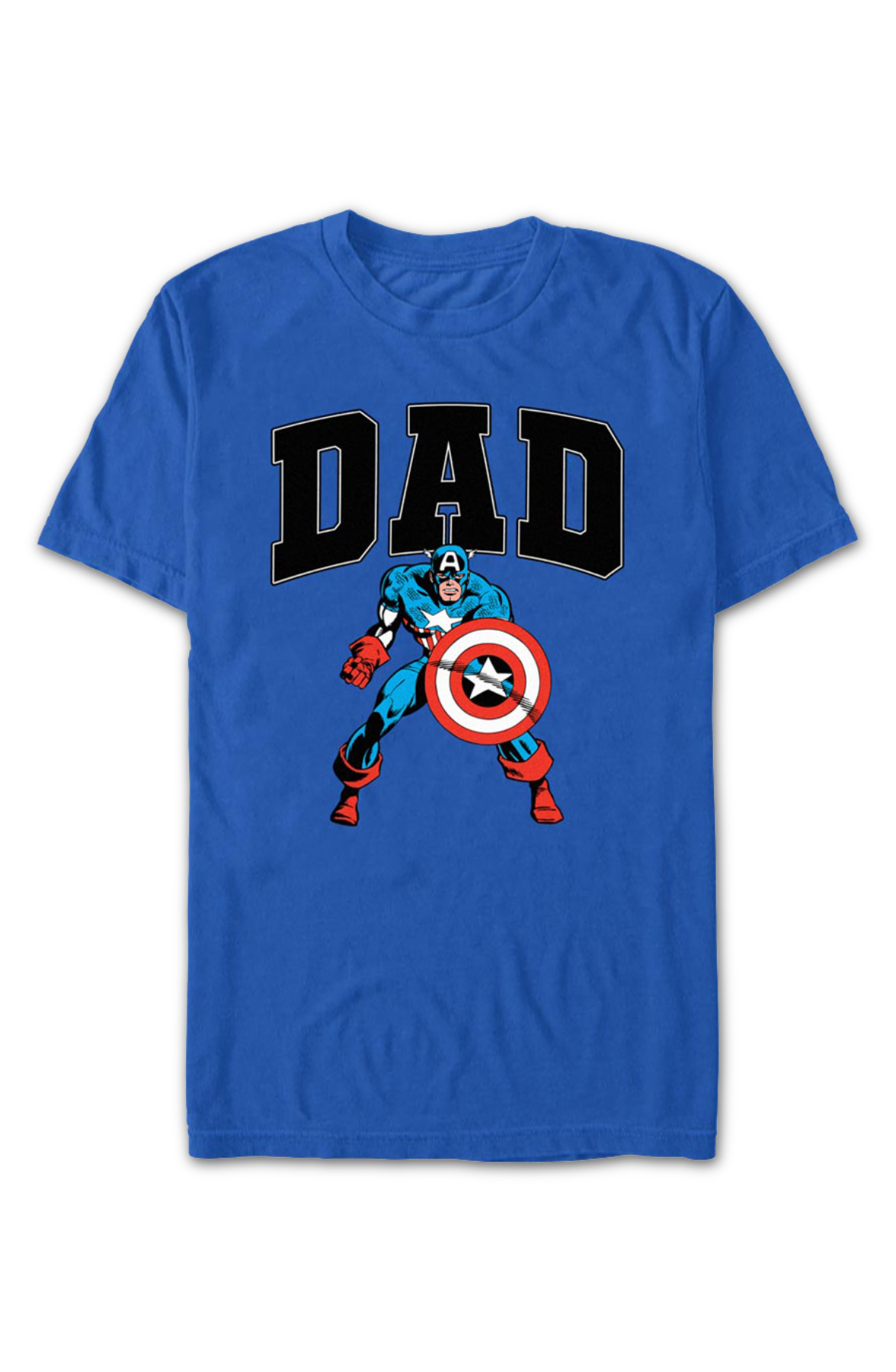 Dad Captain America Marvel Comics T-Shirt