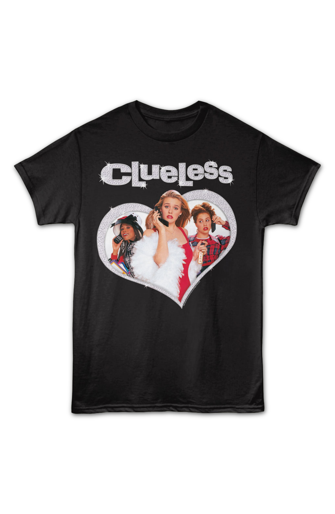 Diamond Heart Clueless T-Shirt