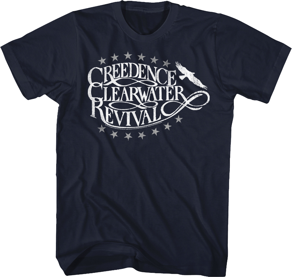 Eagle Logo Creedence Clearwater Revival T-Shirt