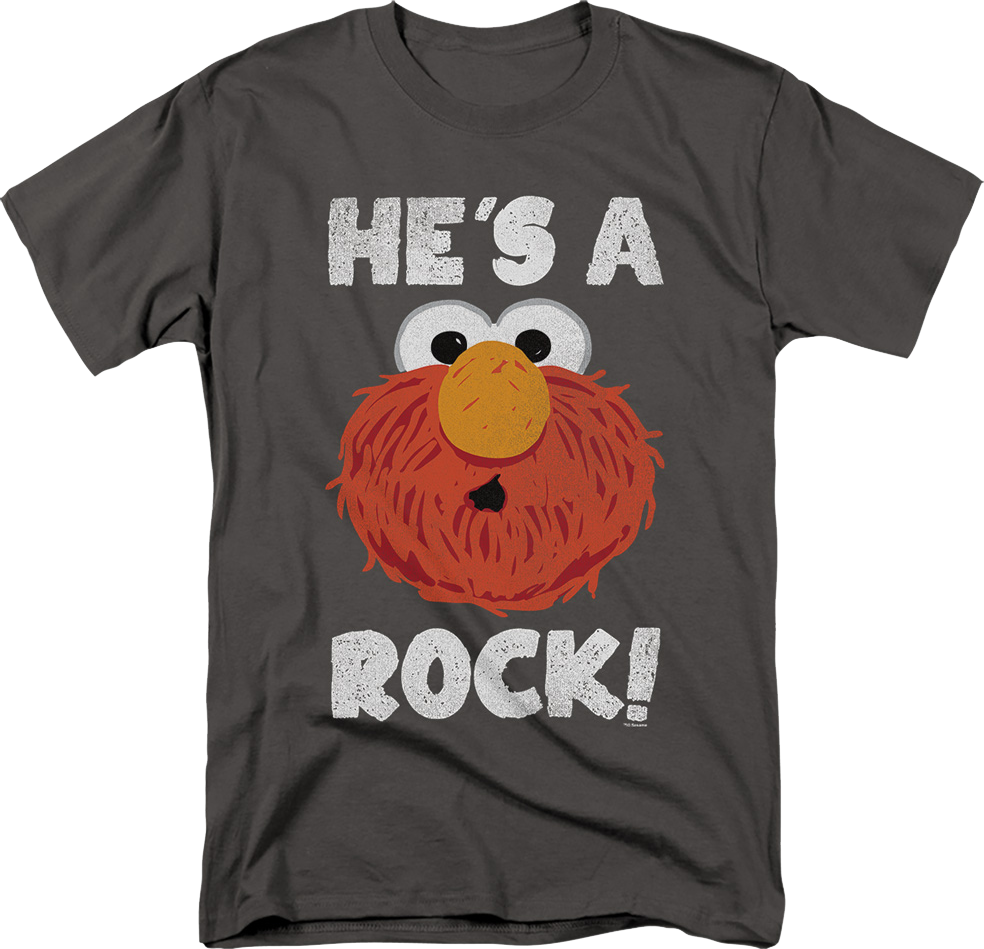 Elmo He's A Rock Sesame Street T-Shirt