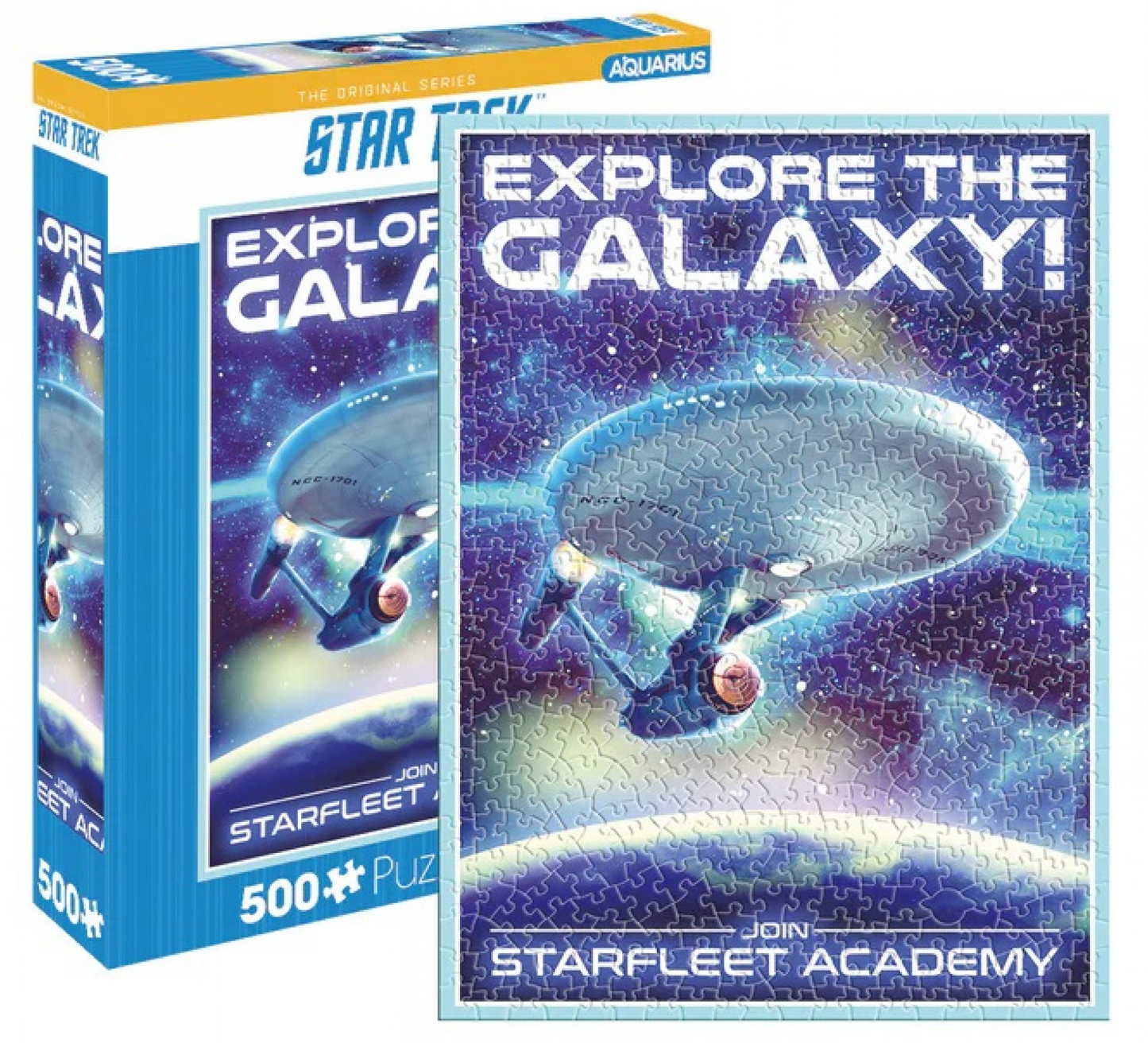 Explore The Galaxy 500 Piece Star Trek Puzzle