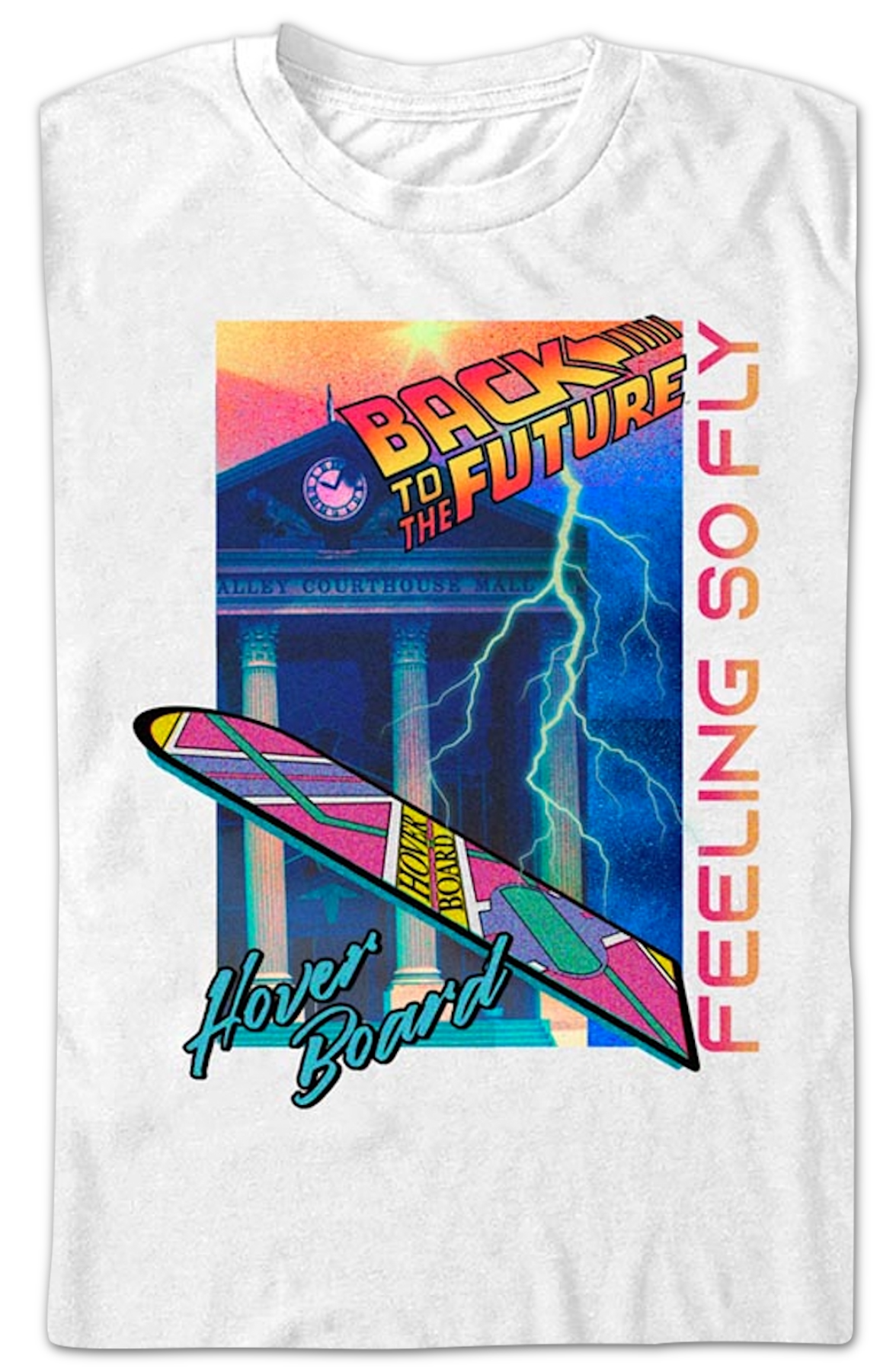 White Feeling So Fly Back To The Future T-Shirt
