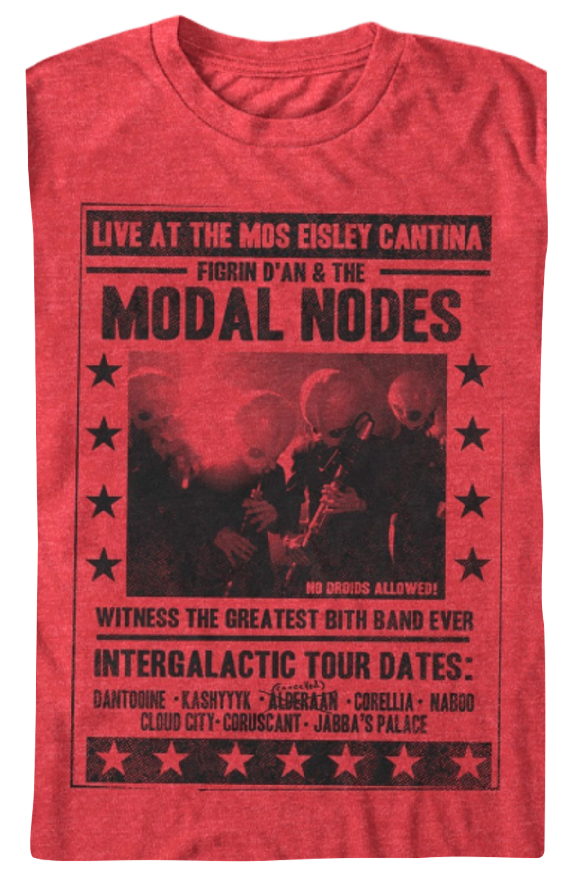 Figrin D'an and the Modal Nodes Star Wars T-Shirt