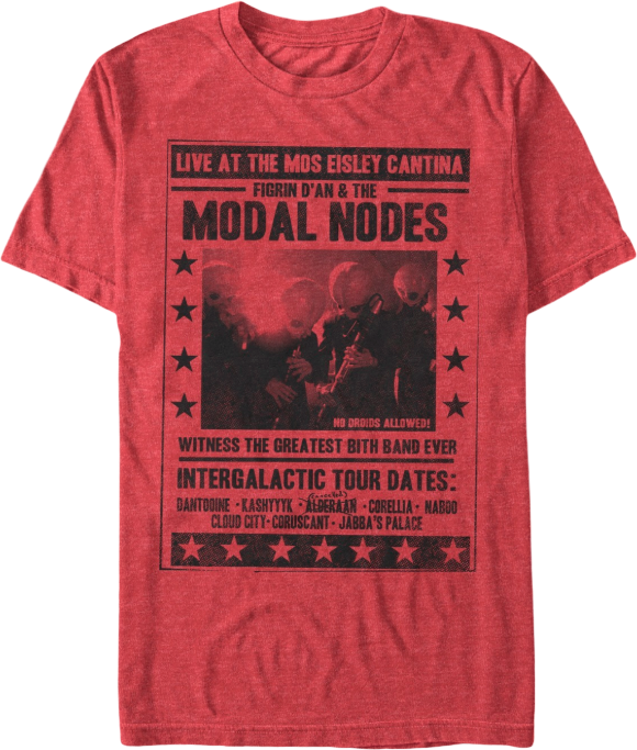 Figrin D'an and the Modal Nodes Star Wars T-Shirt