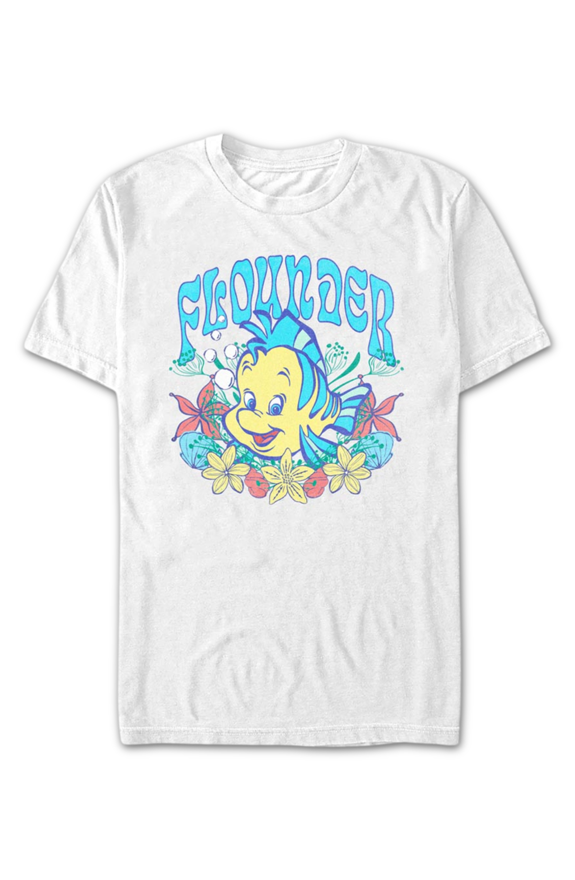 Flounder Little Mermaid T-Shirt
