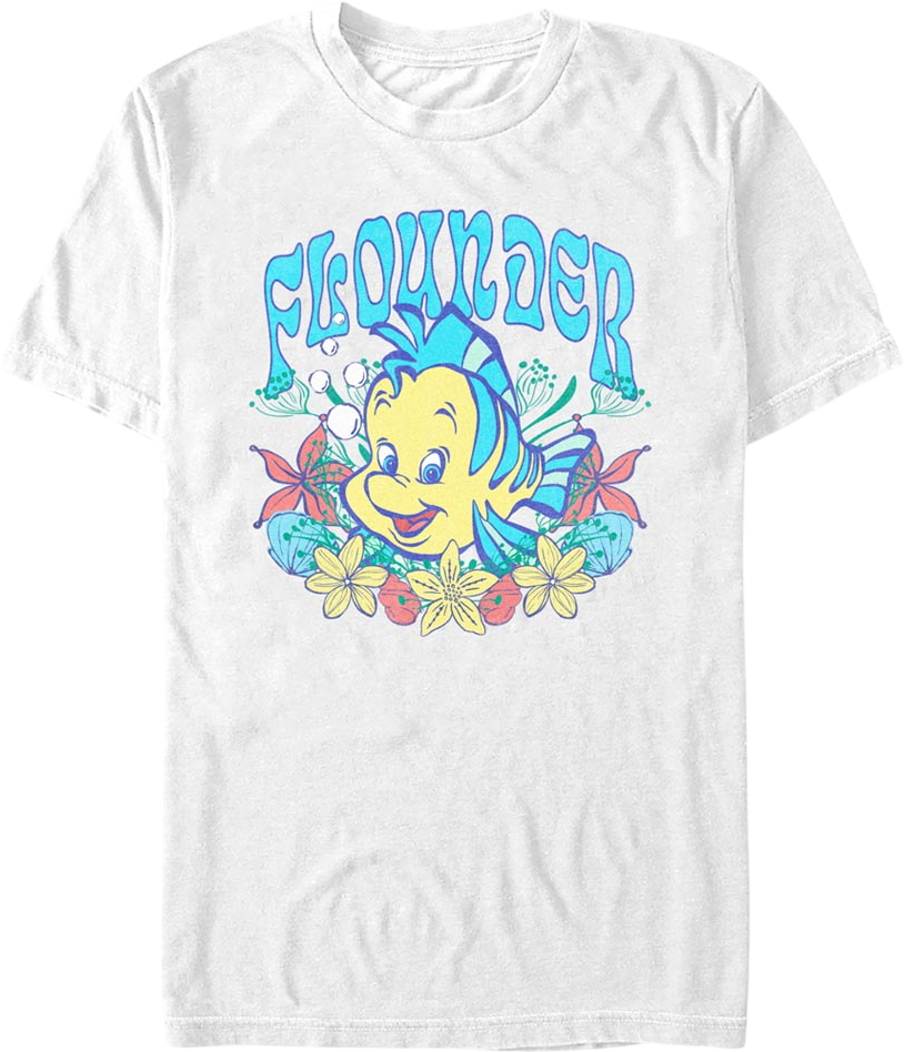 Flounder Little Mermaid T-Shirt