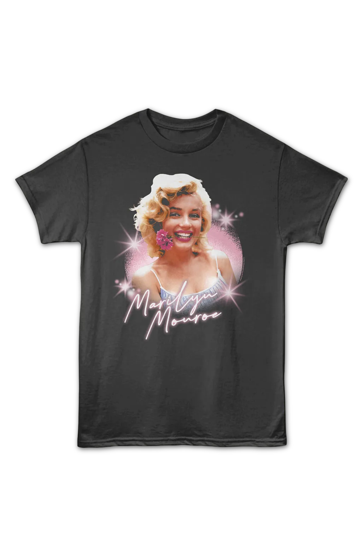 Flower Marilyn Monroe T-Shirt