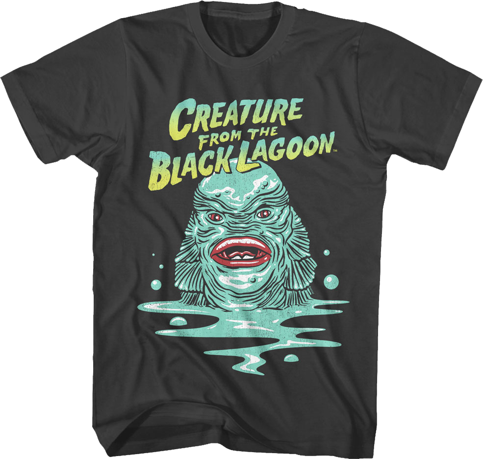 Terrifying Monster Creature From The Black Lagoon T-Shirt