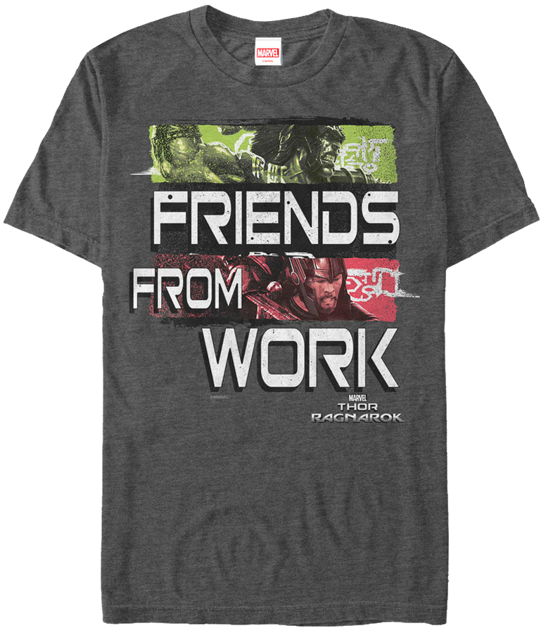 Friends From Work Thor Ragnarok T-Shirt