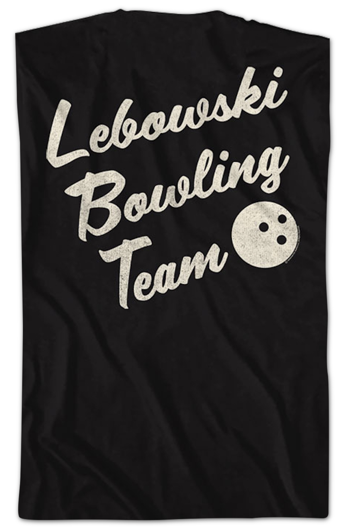 Front & Back Lebowski Bowling Team Big Lebowski T-Shirt