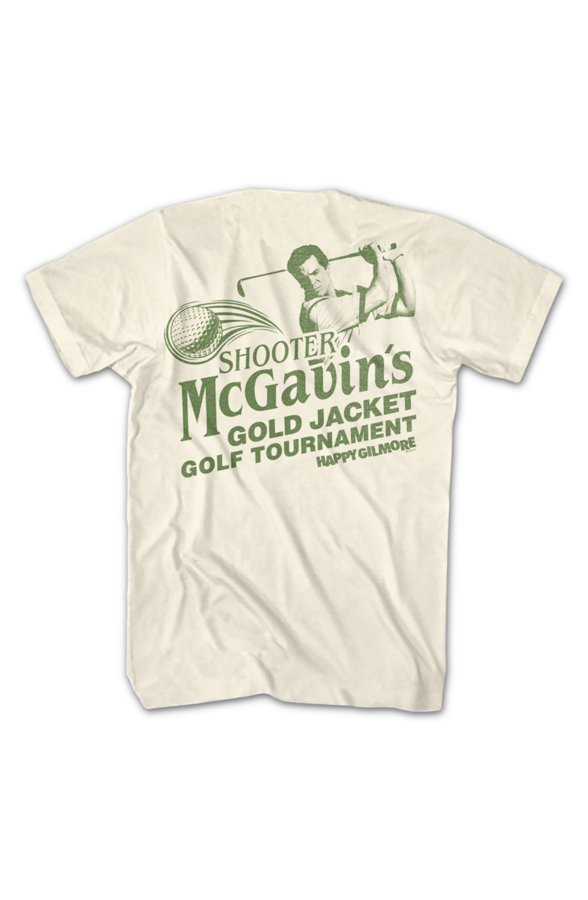 Front & Back Shooter McGavin's Golf Tournament Happy Gilmore T-Shirt