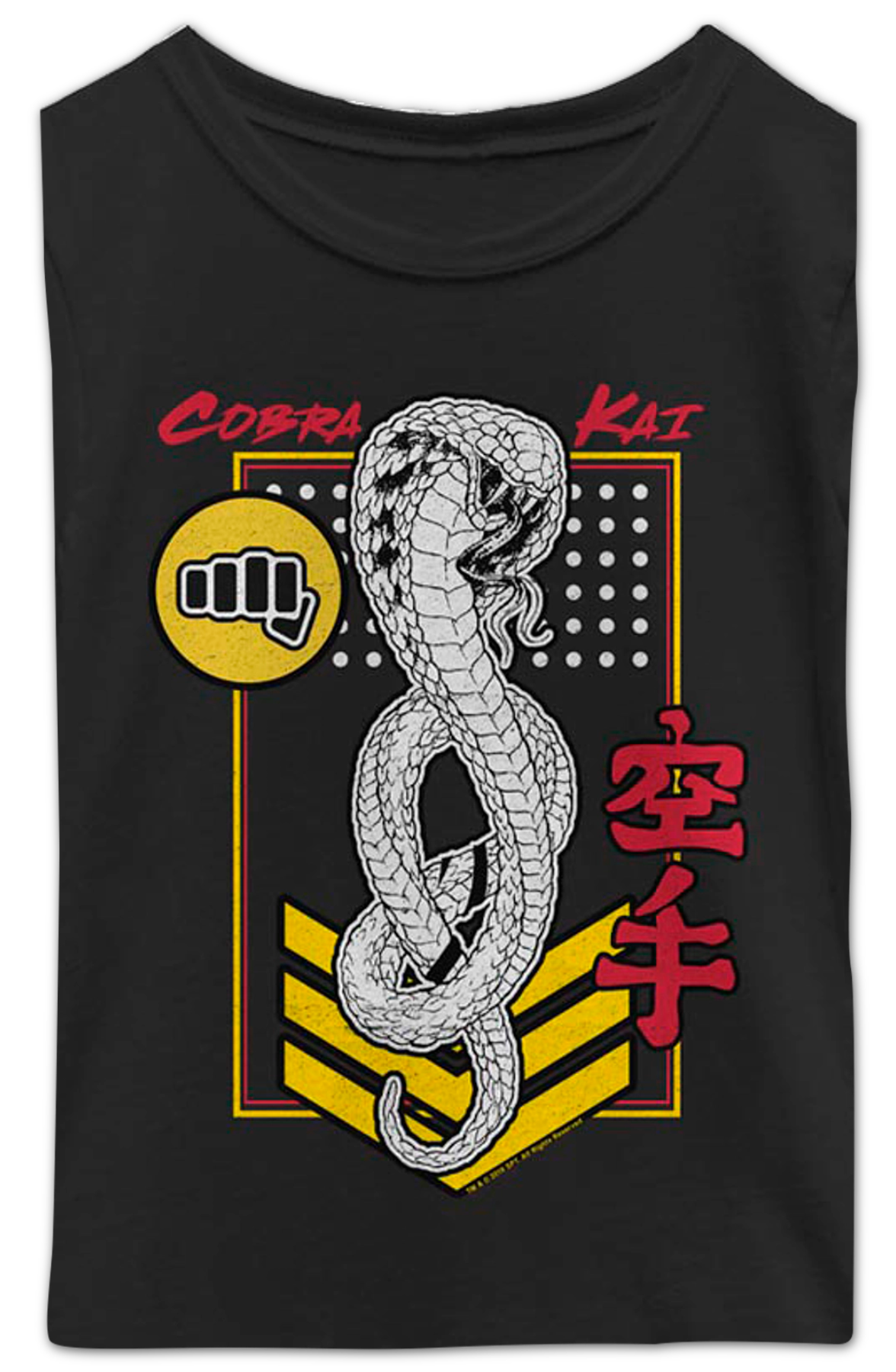 Girls Youth Patch Cobra Kai Shirt