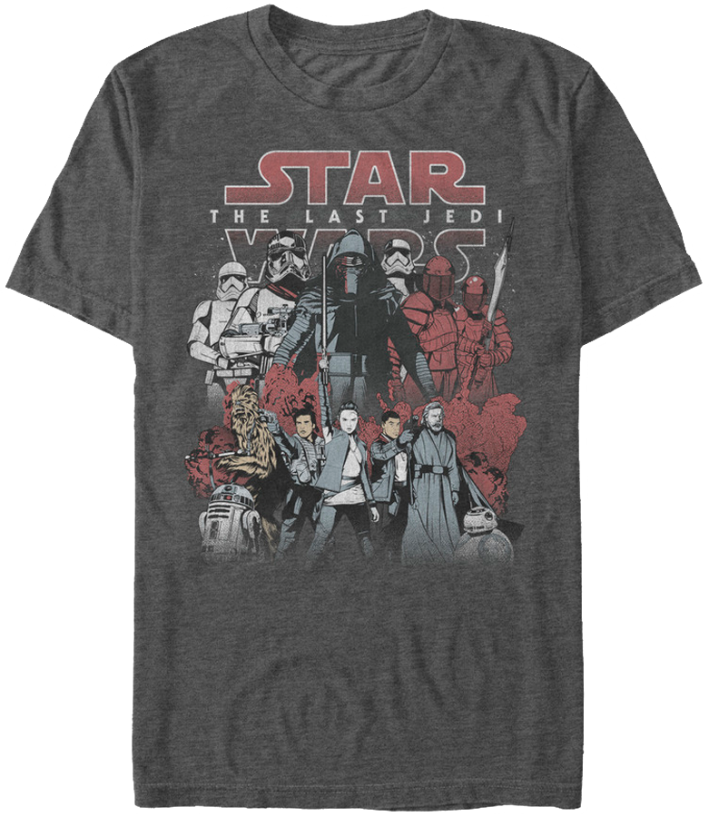 Good and Evil Star Wars The Last Jedi T-Shirt