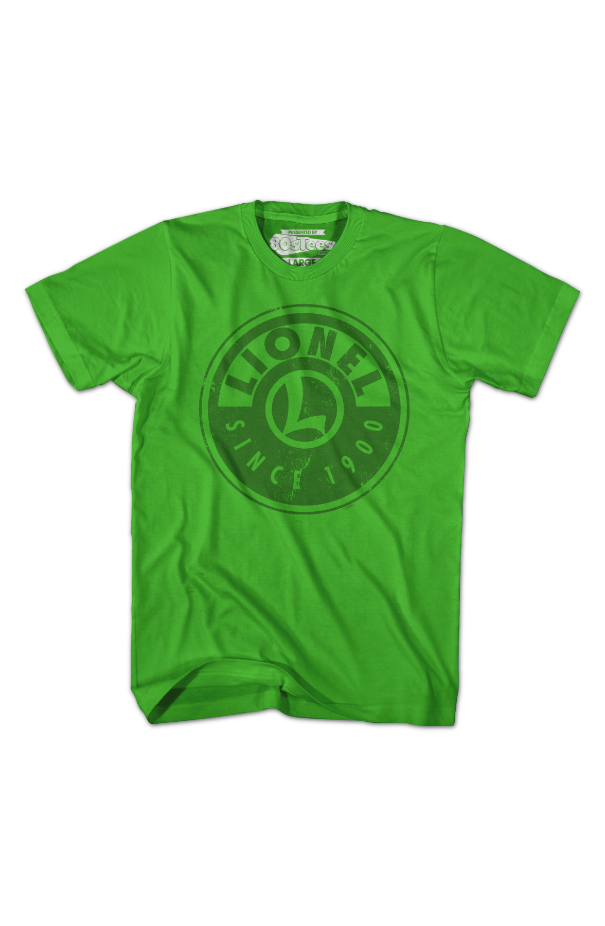 Green Logo Lionel Trains T-Shirt