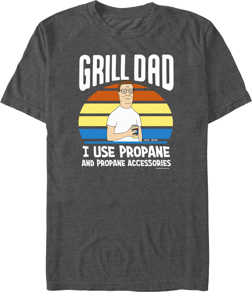Grill Dad King of the Hill T-Shirt