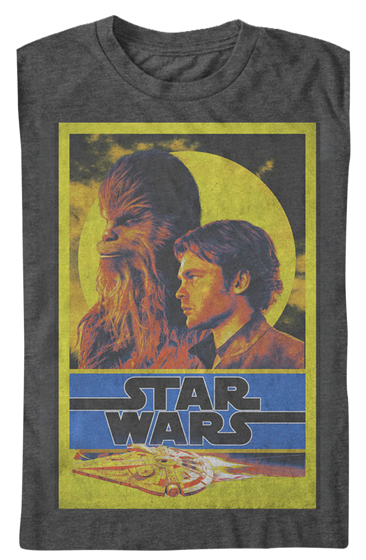 Han Solo and Chewbacca Star Wars T-Shirt
