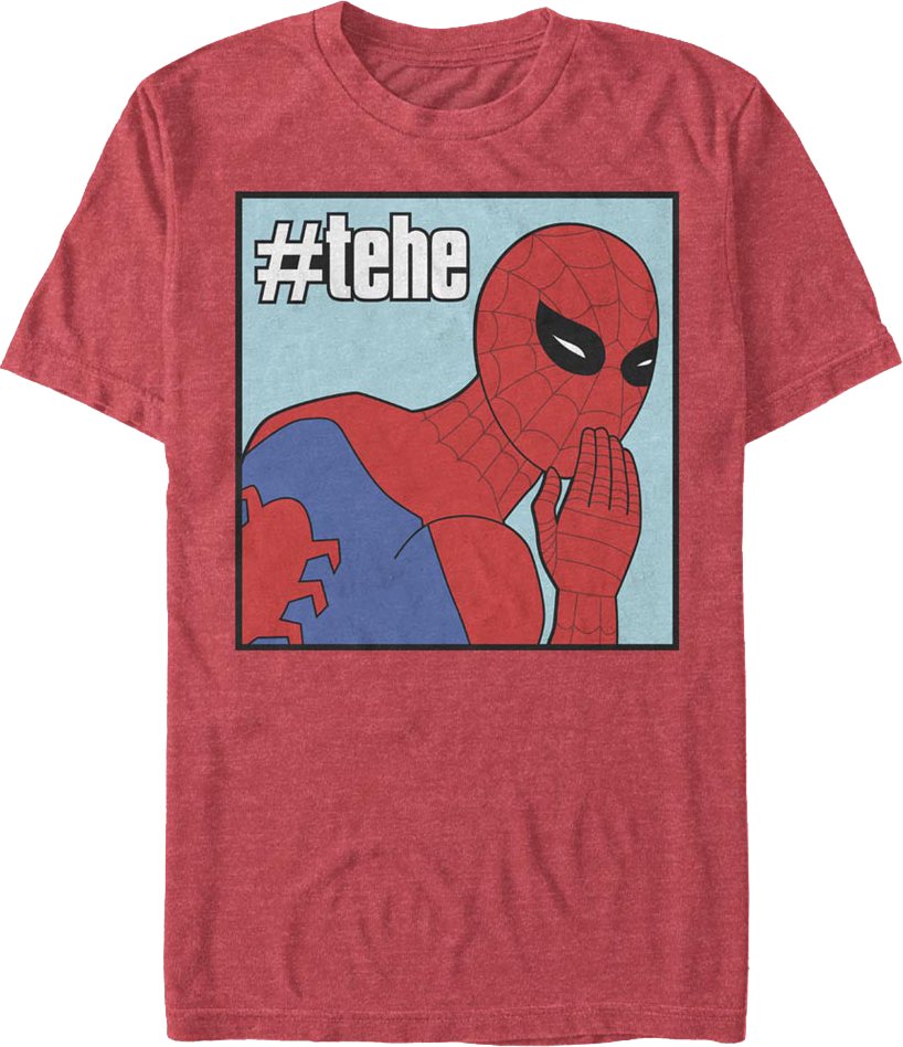 Hashtag tehe Spider-Man T-Shirt
