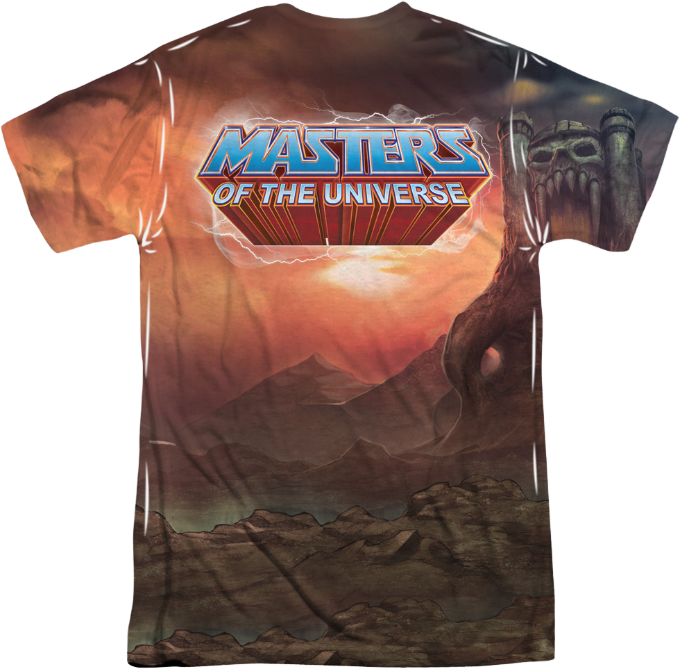 He-Man and Skeletor Battle Sublimation Shirt
