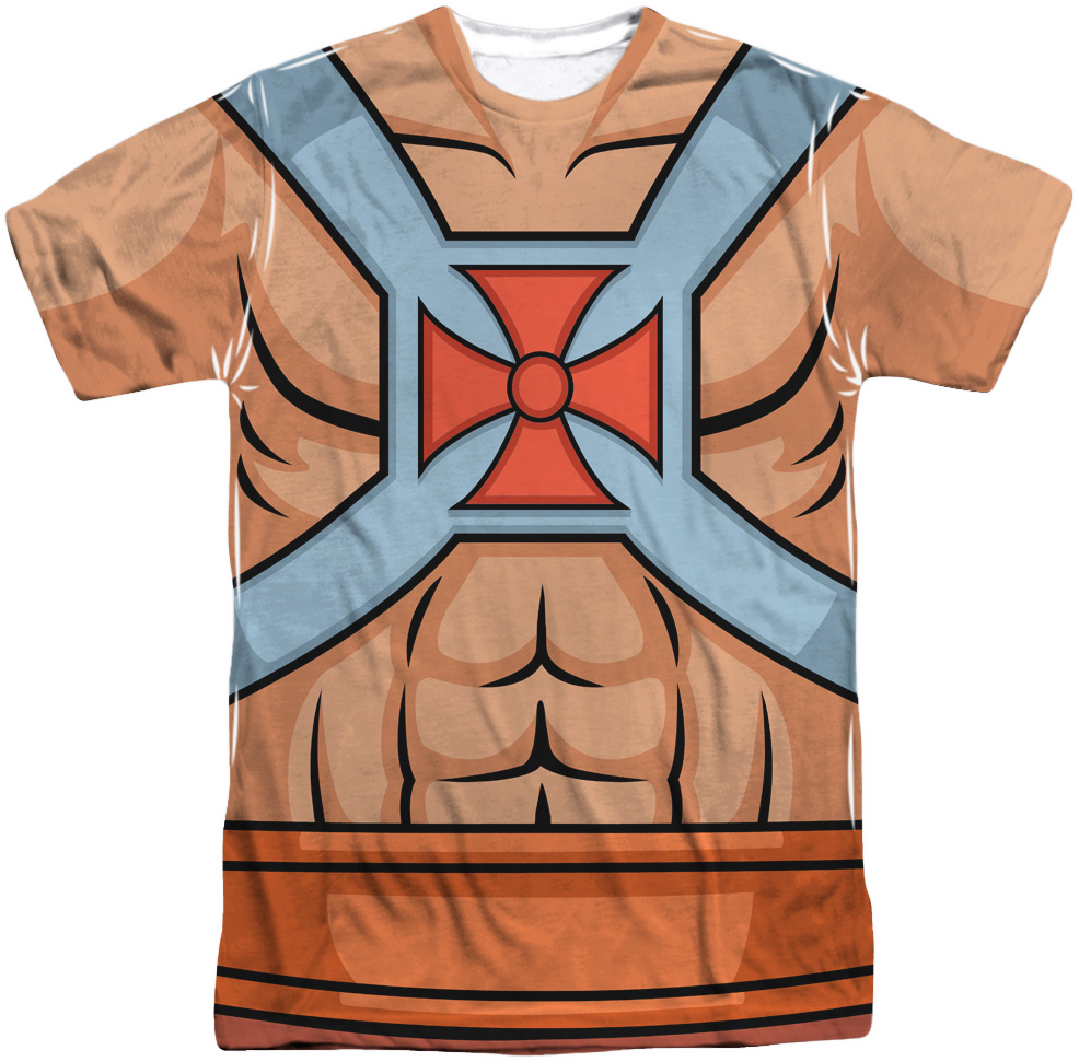 He-Man Sublimated Costume Shirt