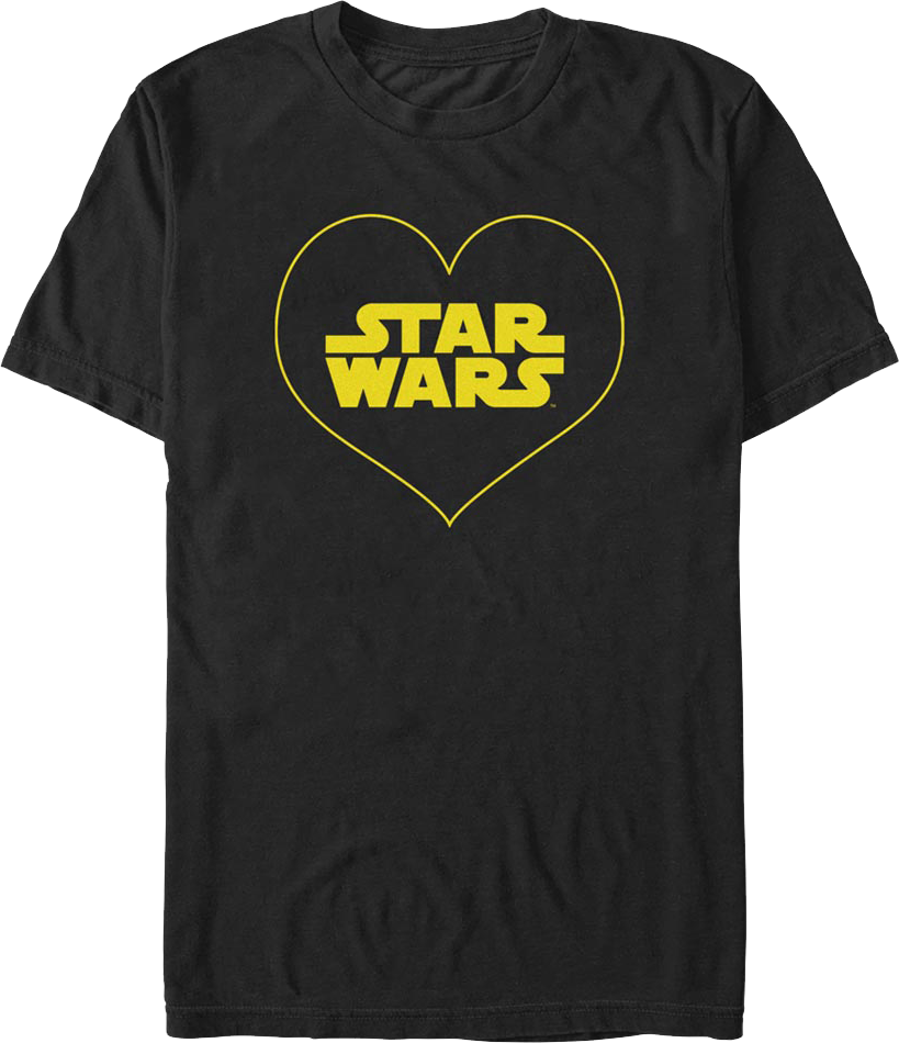 Heart Logo Star Wars T-Shirt