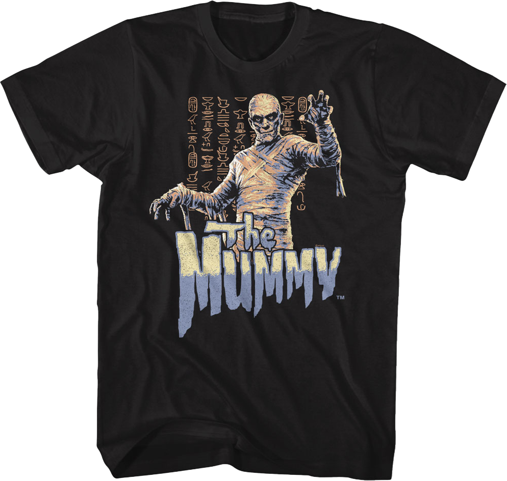 Hieroglyphs The Mummy T-Shirt