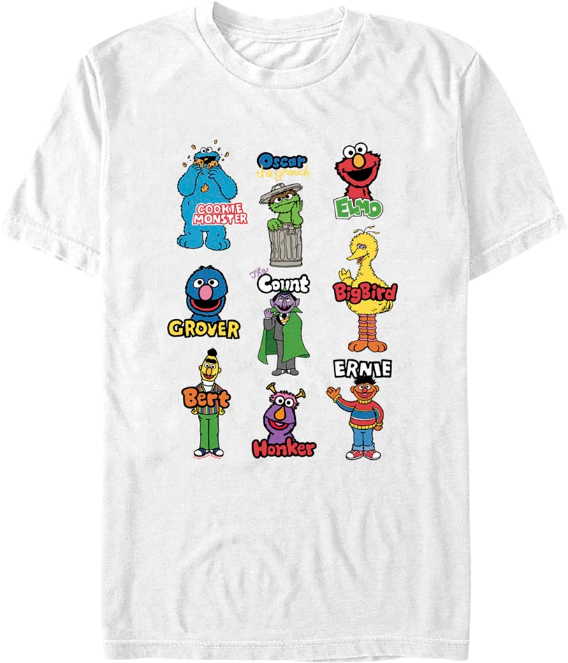 Iconic Characters Sesame Street T-Shirt