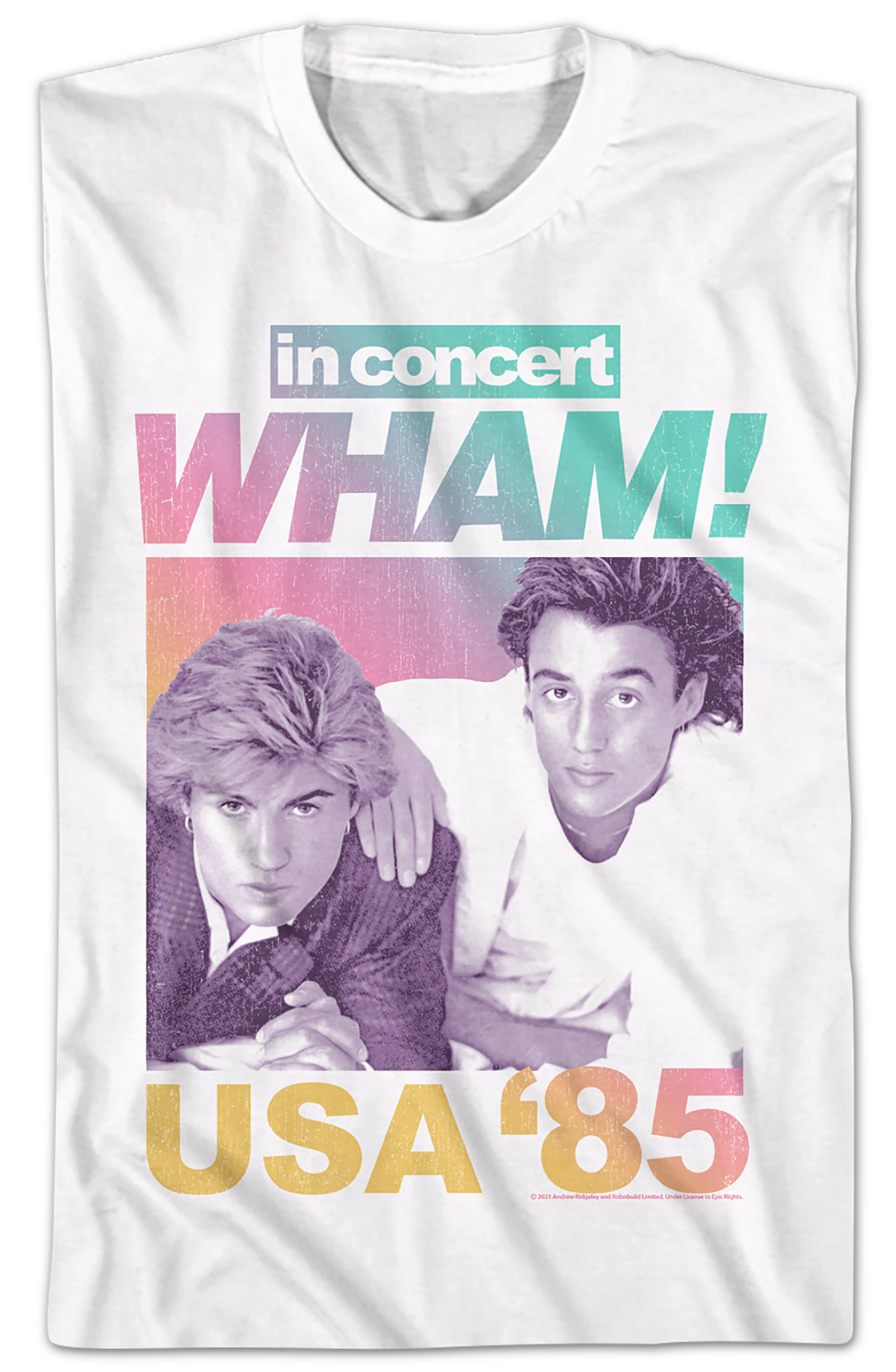 In Concert USA '85 Wham T-Shirt