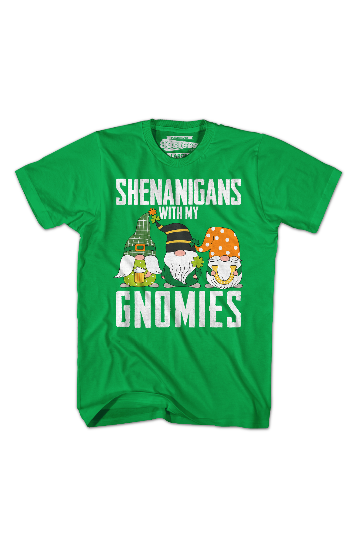 Irish Green Shenanigans With My Gnomies T-Shirt