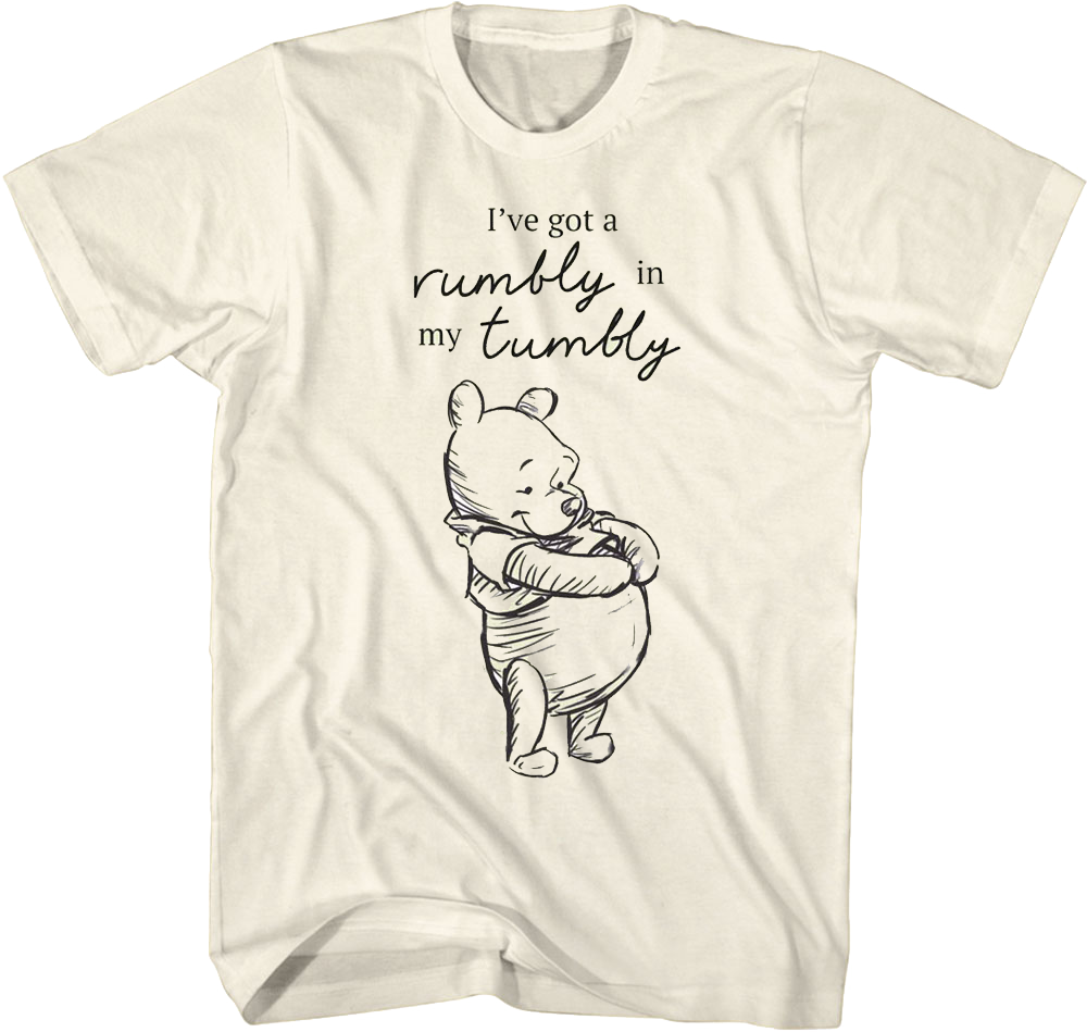 I've Got A Rumbly In My Tumbly Winnie The Pooh T-Shirt