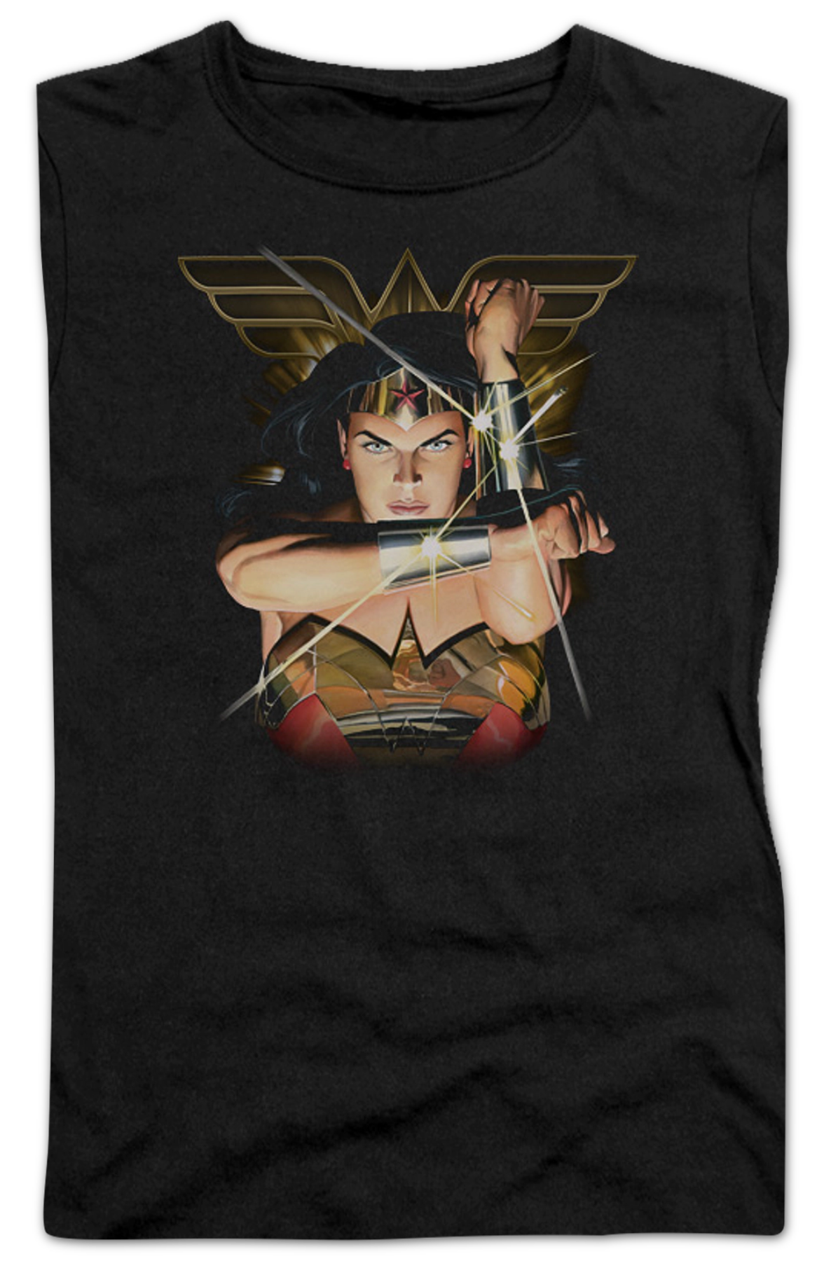 Ladies Alex Ross Wonder Woman Shirt