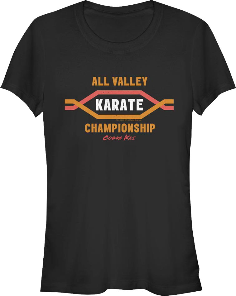 Ladies All Valley Karate Championship Cobra Kai Shirt
