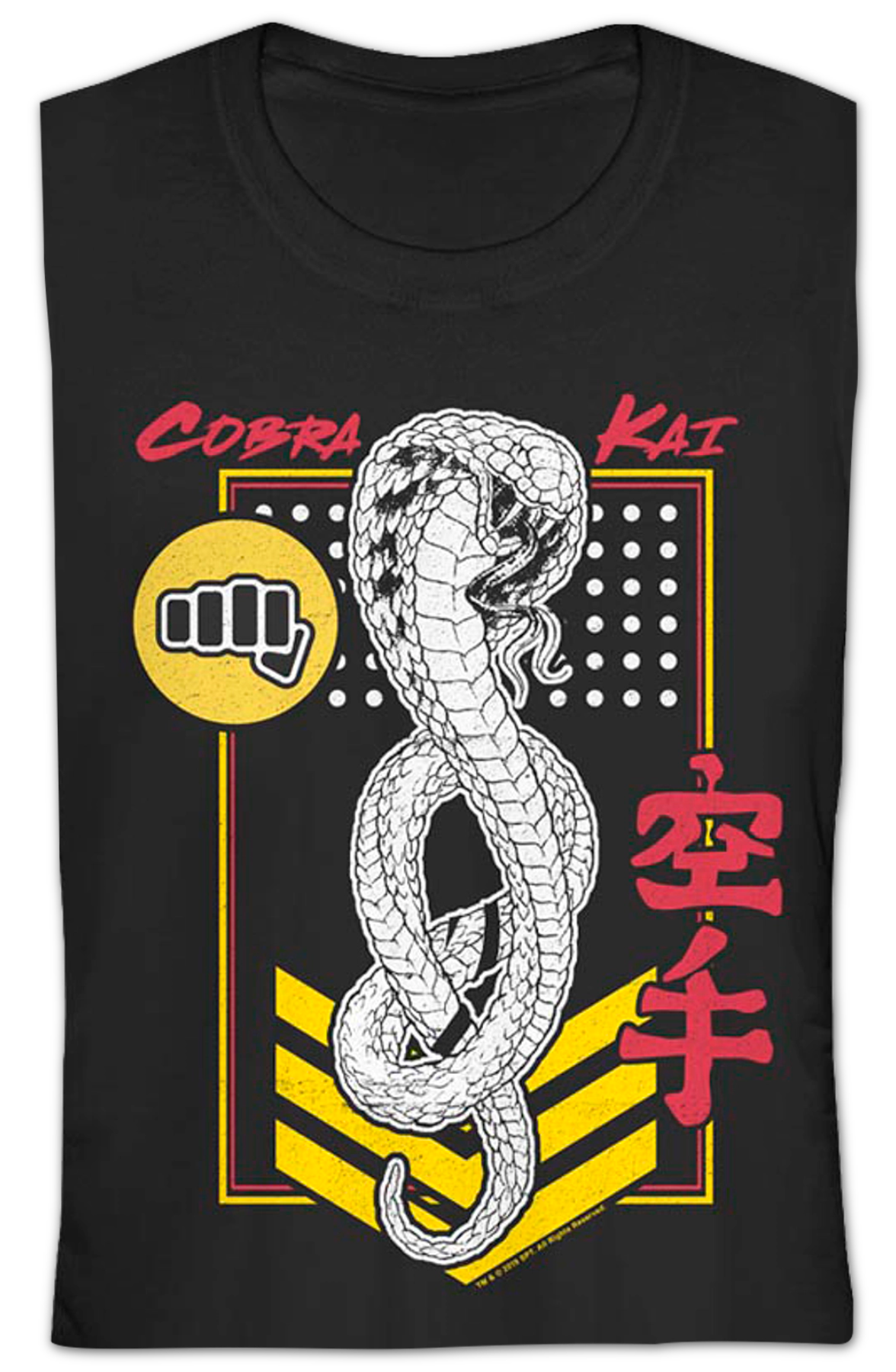 Ladies Cobra Kai Patch Shirt