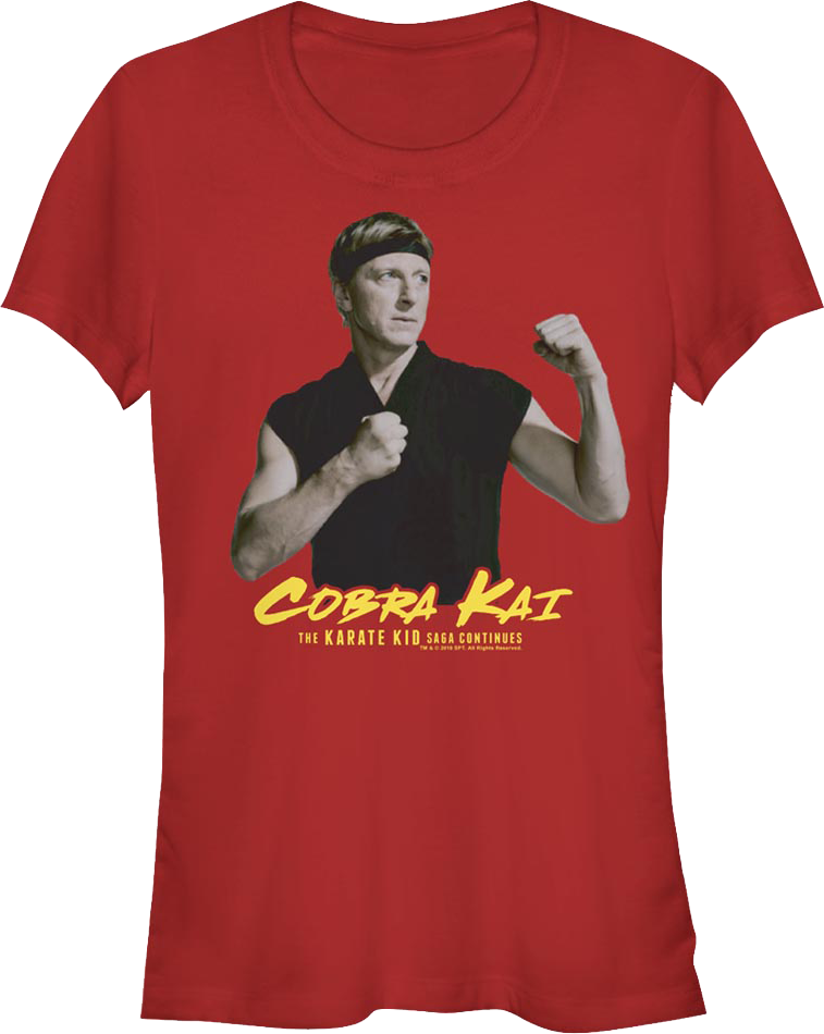 Ladies Johnny Cobra Kai Shirt